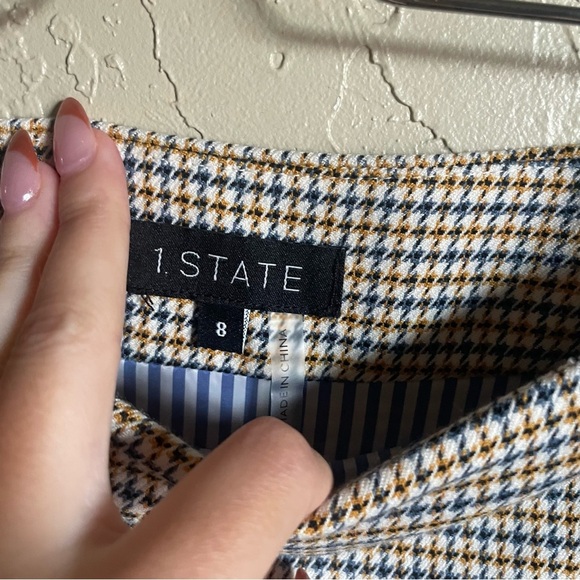1. State Hounds Tooth Mini Skirt - Picture 5 of 5
